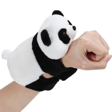 Buy Webby Cute Panda Wrist Band Soft Toys | Slap Bracelet for Party ...