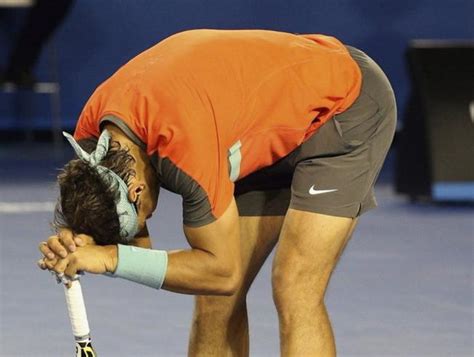 Rafael Nadal: "Mi espalda se quedó clavada en el calentamiento"