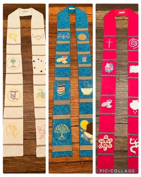 Custom Designed Stole for Priests or Pastors...we Work With You to Make It Personal for Your ...