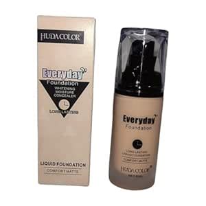 Buy HUDA COLOR EVERYDAY FOUNDATION WHITENING MOISTURE CONCEALER LONG ...
