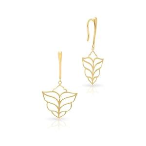 Malabar Gold & Diamonds 14kt Gold Earrings for Women | 14k Yellow Gold ...