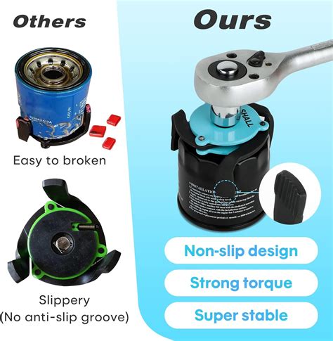 SHALL 4-Piece Oil Filter Removal Set, Universal India | Ubuy