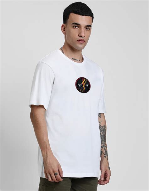 I AM THE MADNESS Marvel White Oversized Deadpool T-Shirt – Veirdo