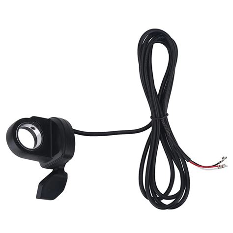 Electric Bike Thumb Throttle Cable Accelerator Control Assembly For E ...