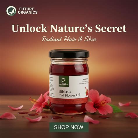 Hibiscus Hair Oil - 100ml | Future Organics