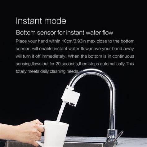 Auslese Touchless Automatic Water Saver Tap Sensor Faucet for Kitchen ...