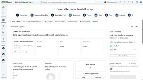Image result for QuickBooks User Interface