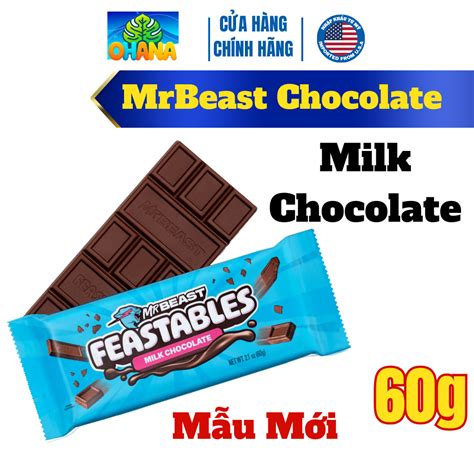 Kẹo socola mrbeast - chocolate mr beast bản giới hạn Feastables MrBeast ...