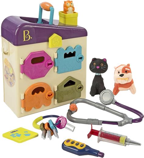 Buy B. toys by Battat - B. Pet Vet Toy - Doctor Kit for Kids Pretend ...
