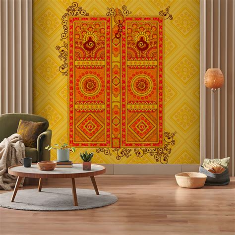 Rajasthani Art Wallpaper – Myindianthings