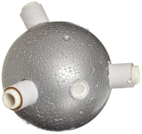 Molecular Models Silver Polystyrene Trigonal Pyramidal Metal Atom ...