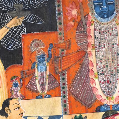 Shop Lord Shrinathji Cloth Pichwai Painting | IndianShelf