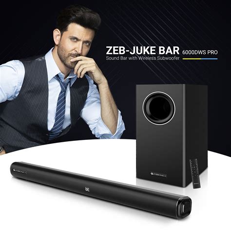 Zebronics Juke bar 6000 DWS Pro Sound bar
