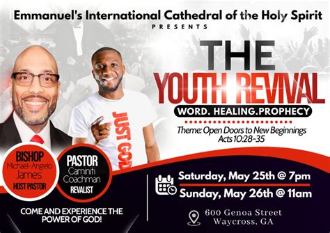 Youth Revival , 600 Genoa St., Waycross, GA, 25 May to 26 May | AllEvents