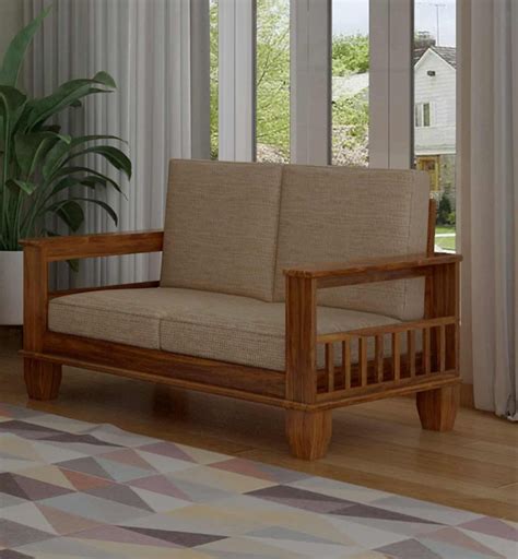 Maharaja Solid Sheesham Wood 2 Seater Sofa – Ganpati Arts