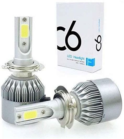 Trac C6 H7 LED Headlight Conversion Kit 36W Car Headlight Bulbs 3800LM ...