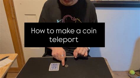 Image result for Teleporting Coin Trick Tutorial