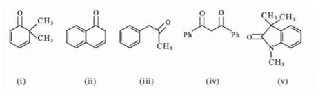 Which of the following carbonyl compounds will exhibit enolization?