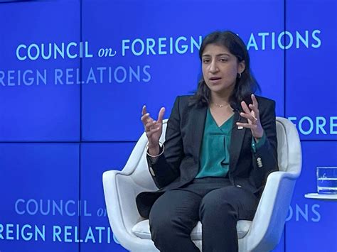 FTC Chair Lina Khan welcomes companies weighing antitrust in deals ...