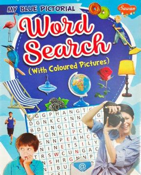My Blue Pictorial Word Search With Coloured Pictures – Books and You