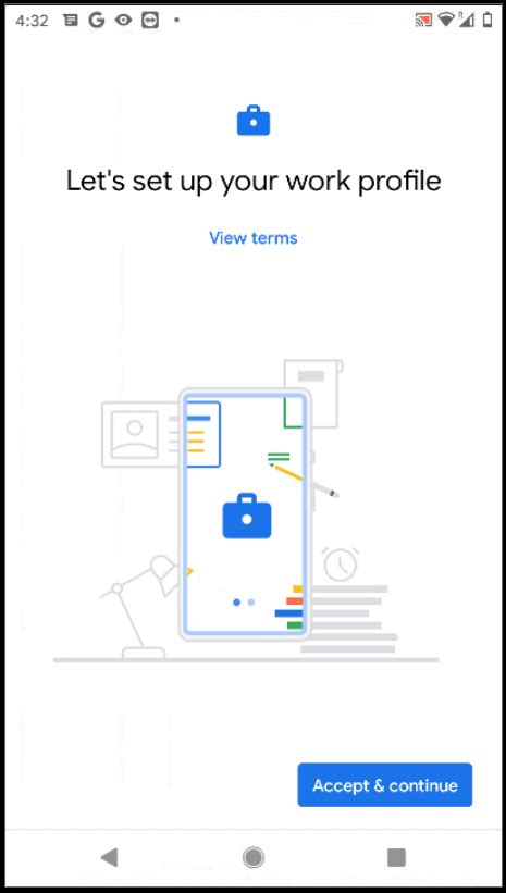 Image result for Configure Android Work Profile Intune