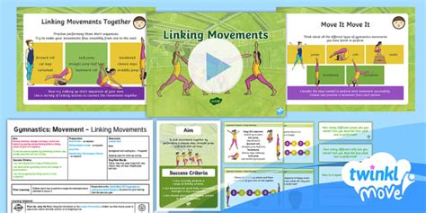 Linking Movements - Year 3 PE Gymnastics Lesson