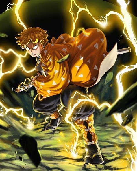 Zenitsu Thunder Breathing Thunder Breathing GIF Thunder Breathing