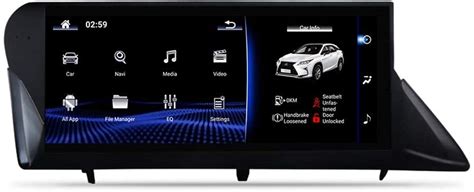 Buy LINGJIE Android GPS navigation system for Lexus RX 2009-2014 car ...