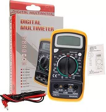 SG FLASH MAS830L Digital Multimeter Digital Multimeter (Black, Yellow ...