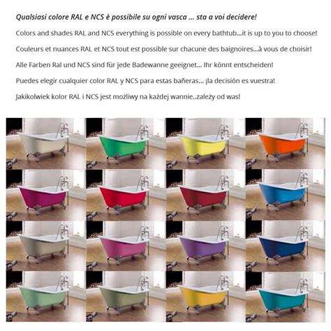 Vintage design freestanding cast iron bathtub with Wanda feet