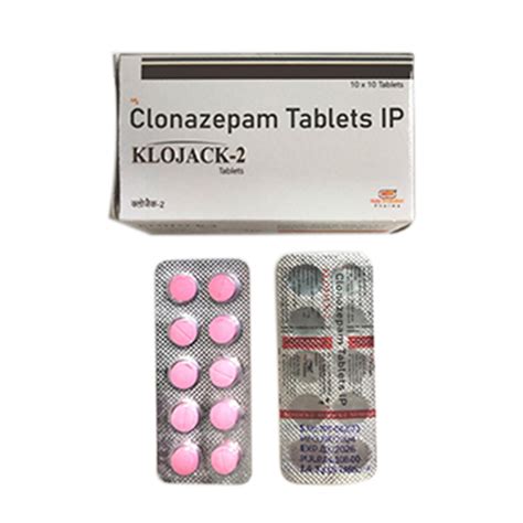 Klojack 2 - Clonazepam Tablets IP - Holy Evolution Pharma