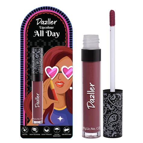 Buy Dazller All Day Lipcolour | Ultra-intense matte | Light-weight ...