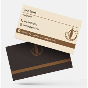 TOP 2025 Custom Advocate Visiting Cards – Premium, Personalized & Fast ...