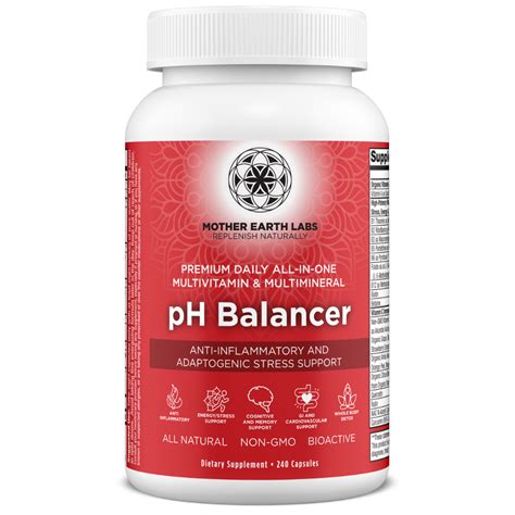 Mother Earth Labs pH Balancer Capsules - Spirit of Health Store