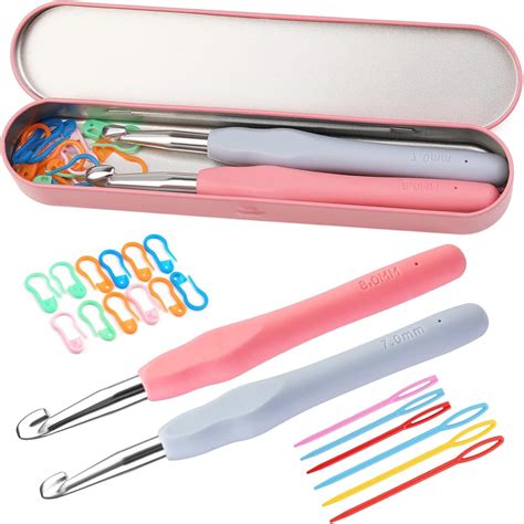 Nitlak Crochet Hooks, 7.0mm-8.0mm Crochet Hook Set, India | Ubuy