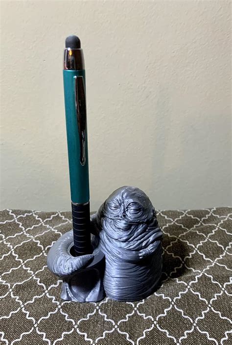 Buy Jabba Space Slug Alien 3D Printed Air Plant Desk Accessory ...