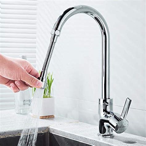 Faucet Kitchen Faucet Splash Nozzle Flexible Rotatable Hose Tap Water ...