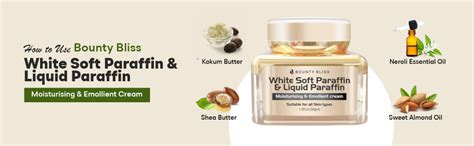 Buy Bounty Bliss White Soft Paraffin & Liquid Paraffin Cream for Dry ...
