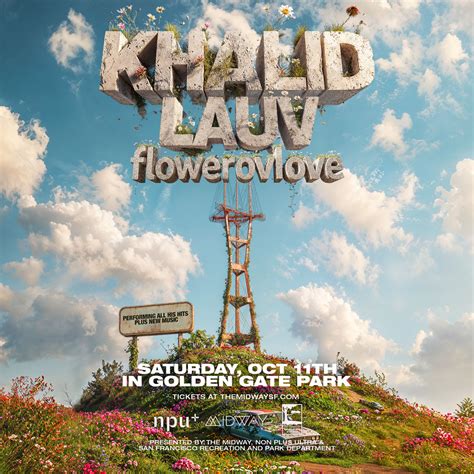 Khalid in Golden Gate Park in San Francisco at Robin Williams