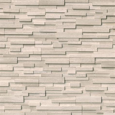 MS International - Rockmount Stacked Stone - White Oak - Tiles Direct Store