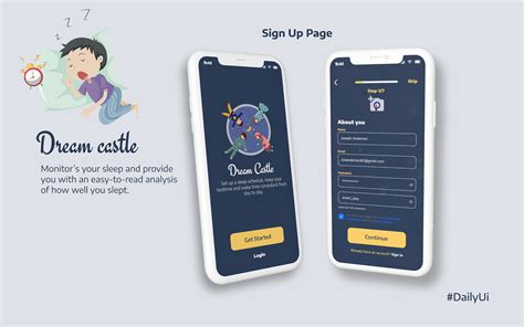 Sign Up App 的图像结果