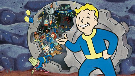 Download Vault-Tec Vault Boy Video Game Fallout 76 HD Wallpaper