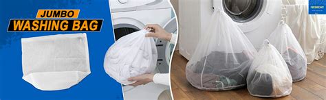 FreshDcart FDCA658 Jumbo Washing Bag Mesh Laundry Washing Bags Clothing ...