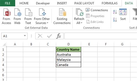 Image result for Data Validation Input Message