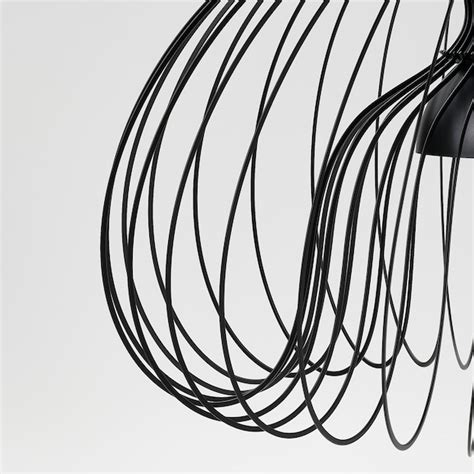 KALLFRONT pendant lamp shade, black, 52 cm (20") - IKEA
