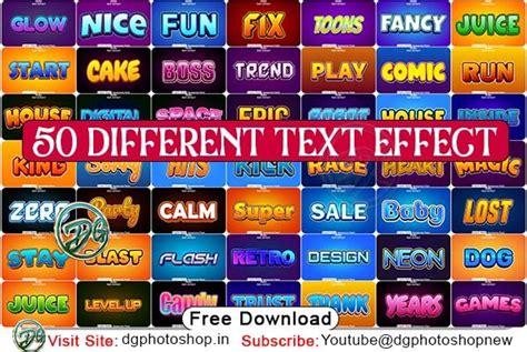Image result for Visual Effects Text