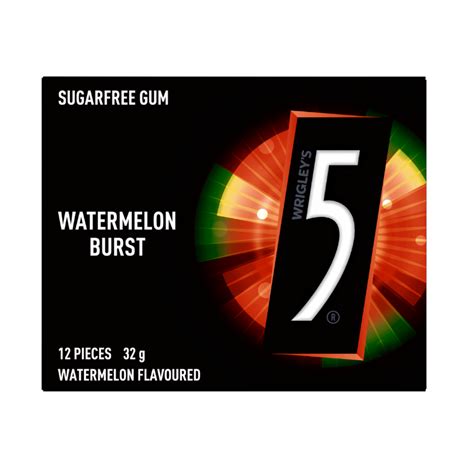WRIGLEYS 5 GUM WATERMELON BURST – Amiri Foods