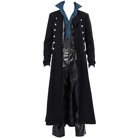 Medieval Coat Outerwear Pirate Fancy Dress Men's Ebenezer Scrooge Elf ...