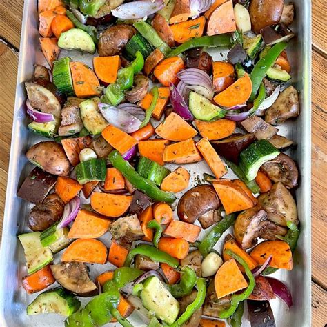 Summer Tray Bake Vegetables > The Secret Supper Society