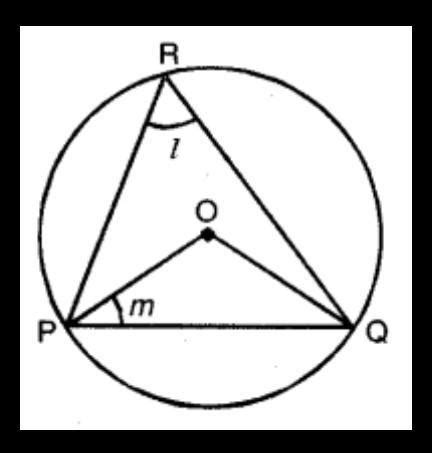 In the given figure, O is the centre of the circle. PQ is a chord of ...